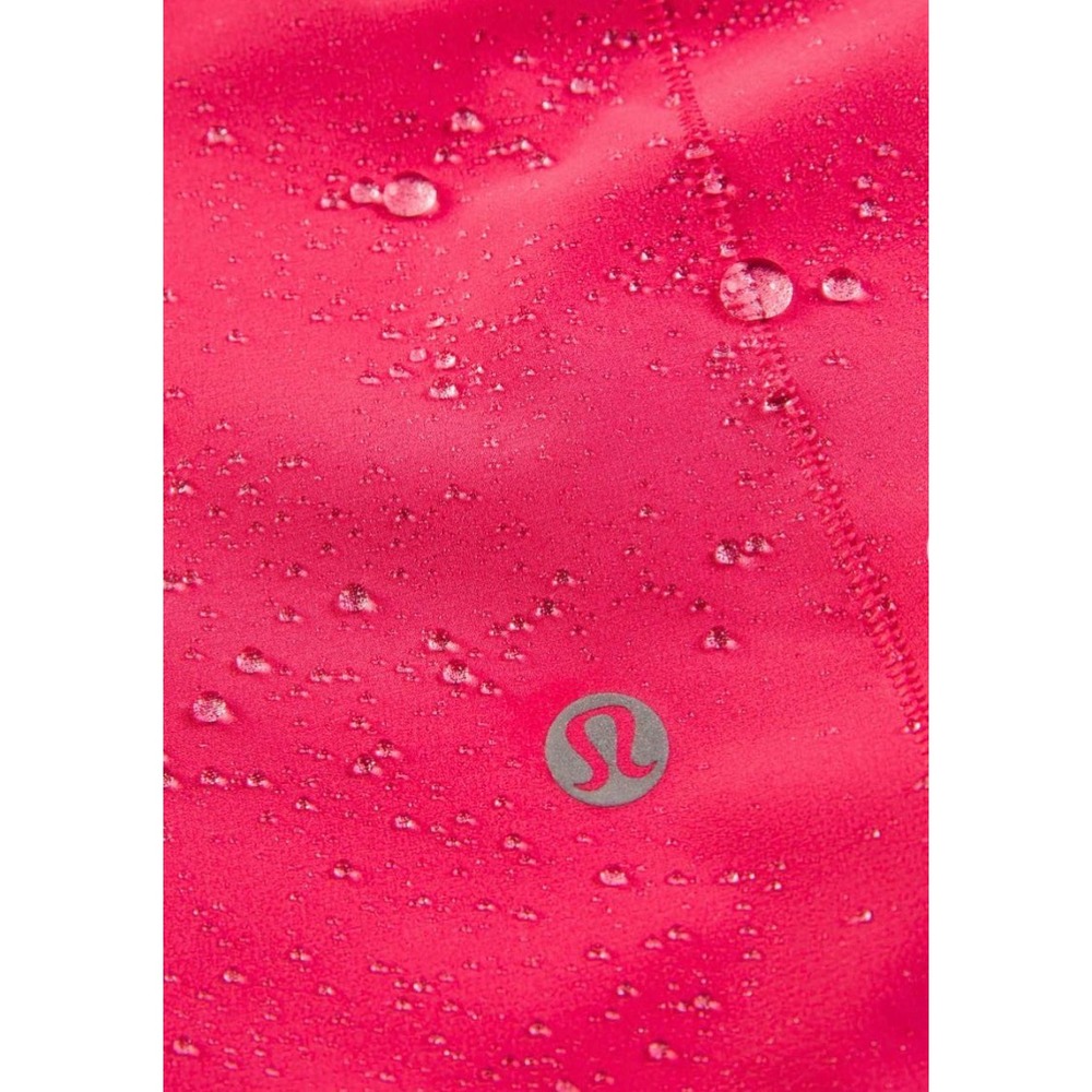 Lululemon Mist Over Windbreaker Lip Gloss Pink Hooded Jacket Women's Size 0 NWOT - Picture 8 of 9